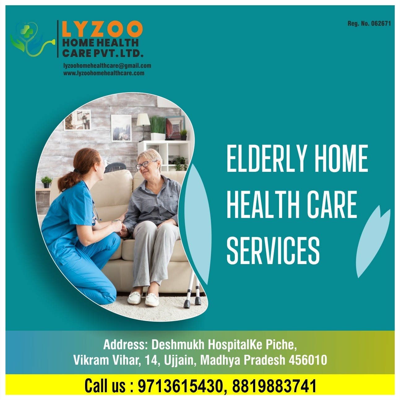 Elderly Mother Home Care Nursing Services in Ujjain